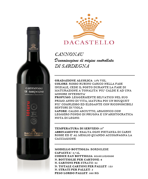 CANNONAU D.O.C. - DI SARDEGNA